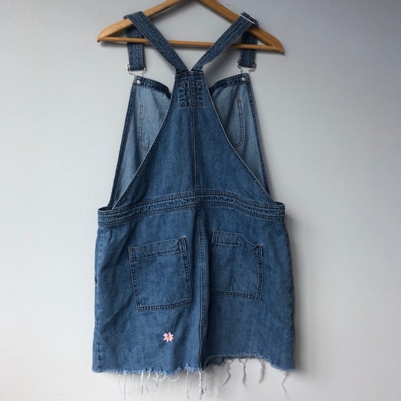 🛑SOLD ASOS Denim Button Up Overall Dress - Picture 3 of 8